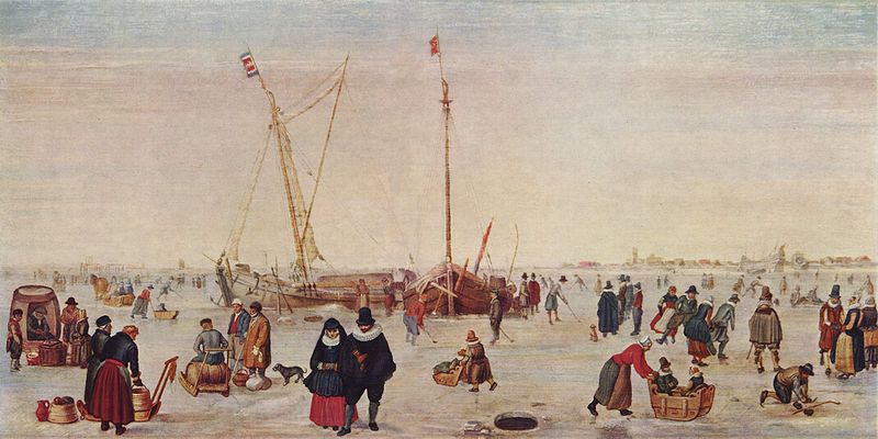 AVERCAMP, Hendrick A scene on the ice